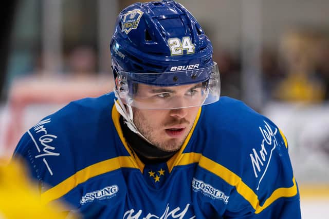 STARTING OUT: Cullen McLean impressed over the opening pre-season weekend against Tilburg Trappers and Hull Seahawks. Picture courtesy of Knights Media