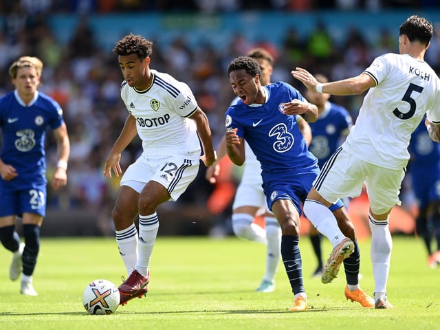 9 - Immense. A bundle of disruptive energy. Just kept tackling and tackling, helping Leeds to win the ball back time and time again.