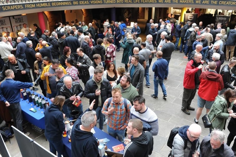 Crowds flocked once again this weekend to the Corn Exchange.