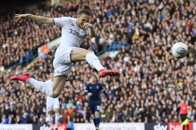 TOP PICK - Luke Ayling's goal against Huddersfield Town en route to promotion with Leeds United would be the top pick of his highlights for most fans. Pic: George Wood/Getty Images