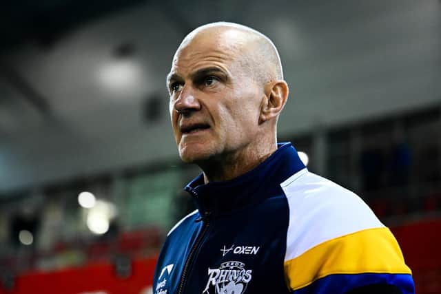 Leeds Rhinos coach Brad Arthur. Picture by Olly Hassell/SWpix.com.