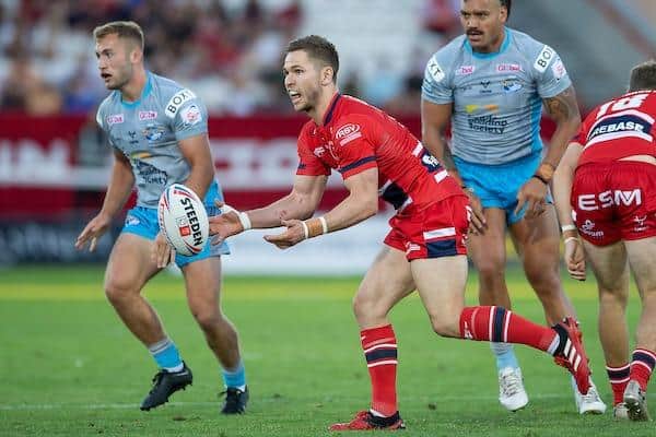 Former Rhinos hooker Matt Parcell is a key player for Hull KR. Picture by Allan McKenzie/SWpix.com.