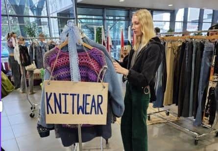 There will be an Oxfam pop-up shop on March 17 at Leeds Beckett University run by students.