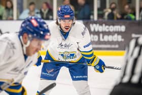 LEADING MAN: Matt Bissonnette scored two goals and three assists against former club Sheffield Steeldogs on Tuesday night. Picture: Ben Gordon/Knights Media.