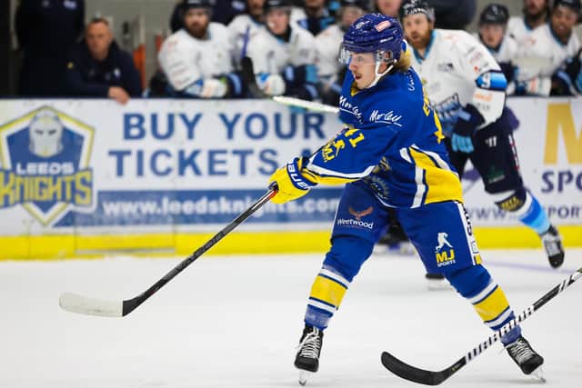 LOOKING GOOD: Oli Endicott capped a fine display for Leeds Knights with an equally-fine finish in the 8-4 win over Peterborough. Picture: Knights Media/Stephen Cunningham