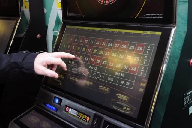 Thompson spent the cash on gaming machines in a Betfred shop
