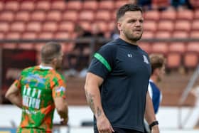 Hunslet coach Kyle Trout. Picture by Hunslet RLFC.