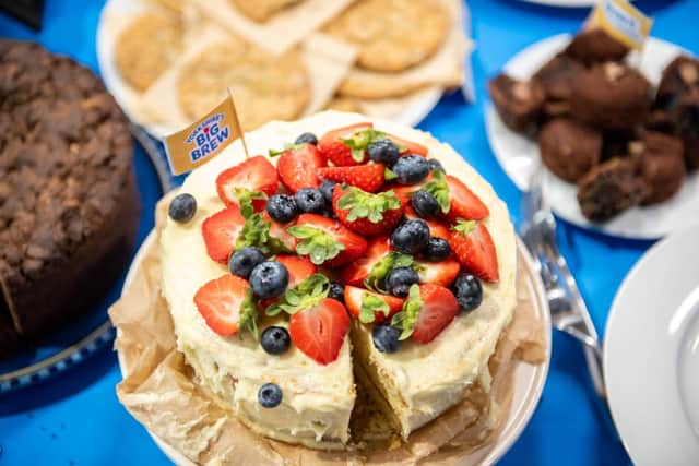 Array of cakes for Yorkshire's Big Brew Bake Off