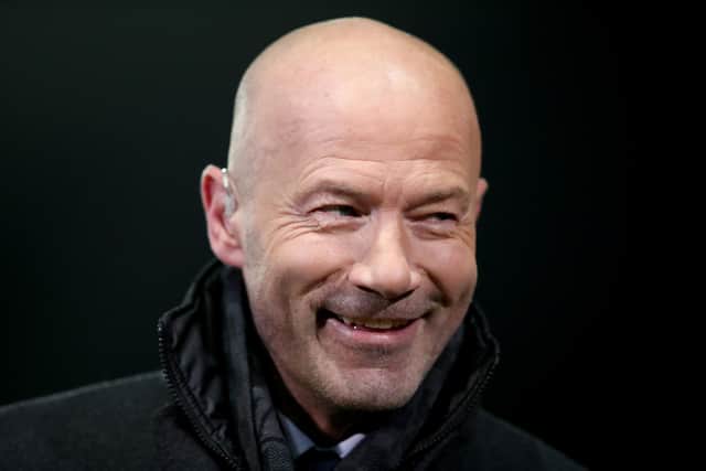 OXFORD, ENGLAND - FEBRUARY 04: Former Newcastle United striker Alan Shearer during the FA Cup Fourth Round Replay match between Oxford United and Newcastle United at Kassam Stadium on February 4, 2020 in Oxford, England. (Photo by Marc Atkins/Getty Images)