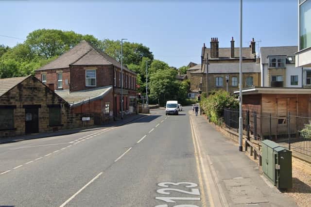 A Range Rover Evoque which was travelling towards Fountain Street, was in collision with a pedestrian on Middleton Road in Morley. Picture: Google