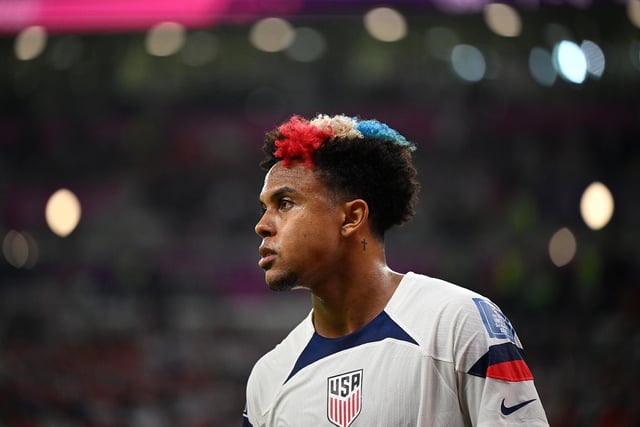 Centre-midfield: McKennie started in the USA's last game against Wales (Photo by Clive Mason/Getty Images)