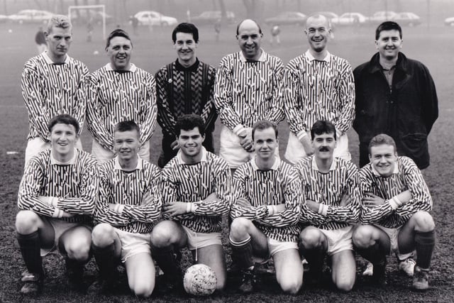 Graziers Market Street who played in Division 4 of the Wakefield Tetley League, pictured in April 1992. Back row, from left, are Neil Sanderson, David Brooke, Darren Blackburn, Chris Holmes, Paul Carter and Neil Bradley (manager). Front row, from left, are Neil Schofield, Scott Lee, James Lear, Matthew Lunn, Robert Magee and Shaun Finch.