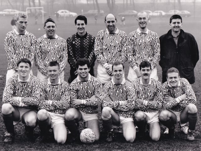 Graziers Market Street who played in Division 4 of the Wakefield Tetley League, pictured in April 1992. Back row, from left, are Neil Sanderson, David Brooke, Darren Blackburn, Chris Holmes, Paul Carter and Neil Bradley (manager). Front row, from left, are Neil Schofield, Scott Lee, James Lear, Matthew Lunn, Robert Magee and Shaun Finch.