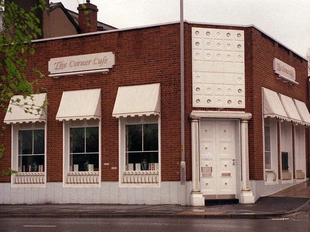 Did you enjoy a meal here back in the day? The Corner Cafe on Burley Road pictured in April 1998.
