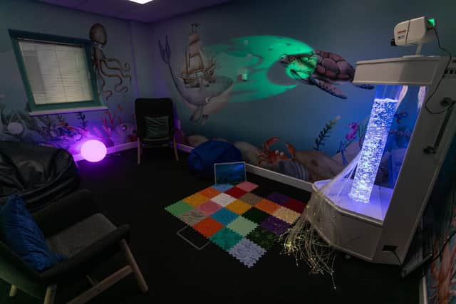 The Customer Hub offers new sensory rooms.