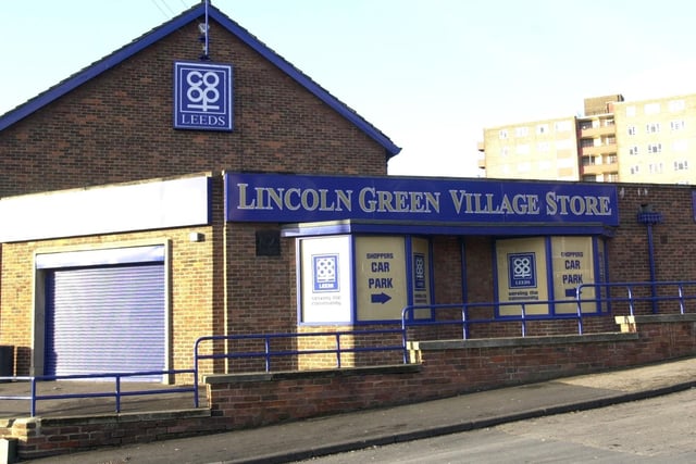 The Co-op's Lincoln Green Village Store on Lincoln Green Road was targeted by armed robbers on Christmas Eve in 2001.