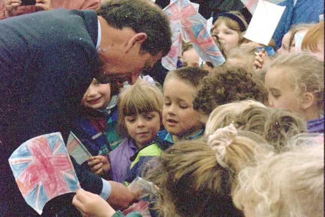 Did you meet Prince Charles on May 5 1994 when he visited Mansfield?