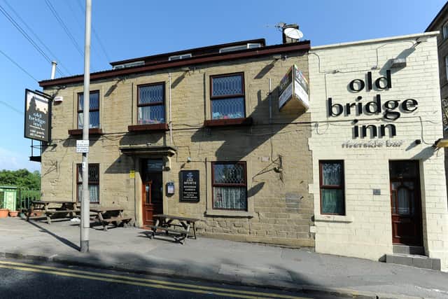 Located in Bridge Road next to the River Aire, the pub attracts customers from all walks of life and also serves food. Image: Bruce Rollinson