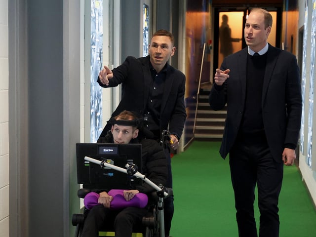 Talking about Burrow’s reputation for “playing tricks” before big games as a player, Sinfield told William about an incident in the dressing room when Burrow rubbed a Jaffa Cake on the white underwear of another player.

The prince joked: “I’m so not telling my children Rob because that’s the sort of thing they’ll do to me.”