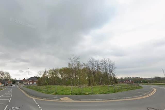 Harron Homes has applied for permission to construct a range of properties on a parcel of land off De Lacy Way, in Pontefract. Google image.