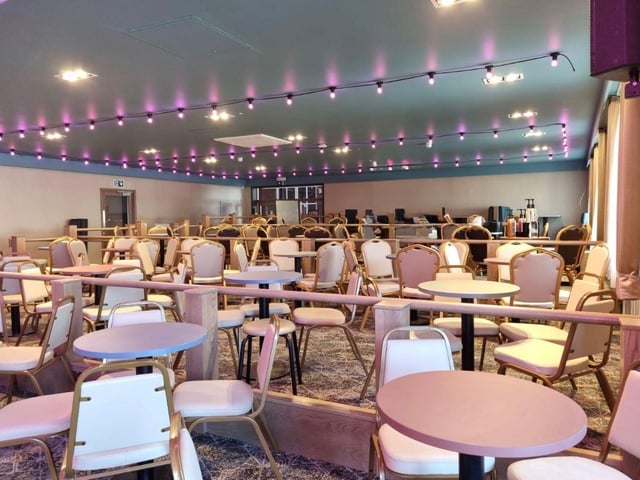 The totally refurbished Pavilion Theatre at Skirlington Coast Yorkshire.