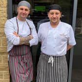 (Left) Head Chef, Adrian (Right) Second Chef, Yarik