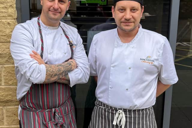 (Left) Head Chef, Adrian (Right) Second Chef, Yarik