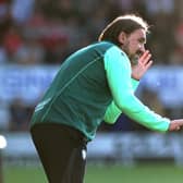 CONFIDENCE BOOST: For Leeds United under boss Daniel Farke, above, in beating Thursday evening's 'hosts' Nottingham Forest at Burton Albion. 
Photo by David Rogers/Getty Images.