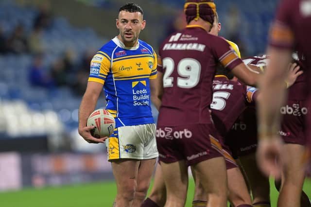 Leeds Rhinos' Jake Connor was runner-up in voting for the Rugby League Writers and Broadcasters Association player of the year. Picture by Jonathan Gawthorpe.