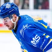 ON TARGET: Liam Peyton scored Leeds Knights' first goal of pre-season in Friday night's 3-1 defeat at home to Tilburg Trappers. Picture: Kev Bland/Knights Media.