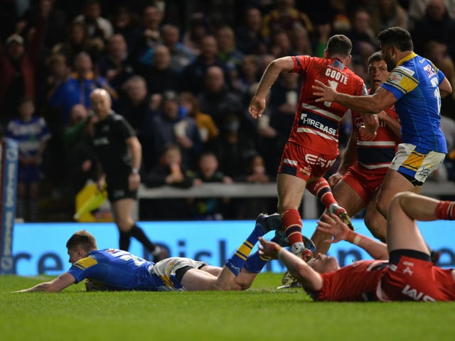 Also against Hull KR, the teenager was accused of grade C other contrary behaviour (touching an injured player) and handed a two-match penalty notice.