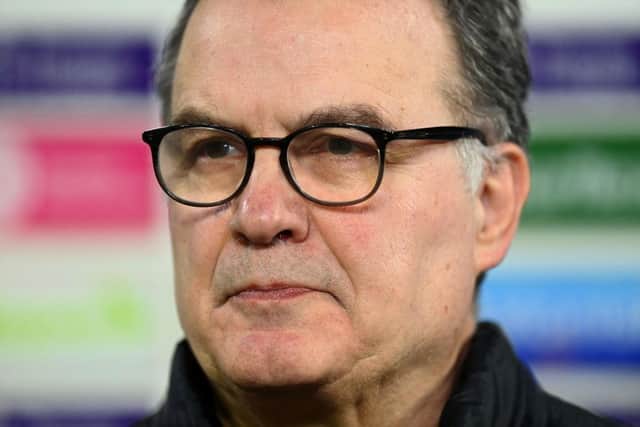 Marcelo Bielsa, Manager of Leeds United. (Photo by Michael Regan/Getty Images)