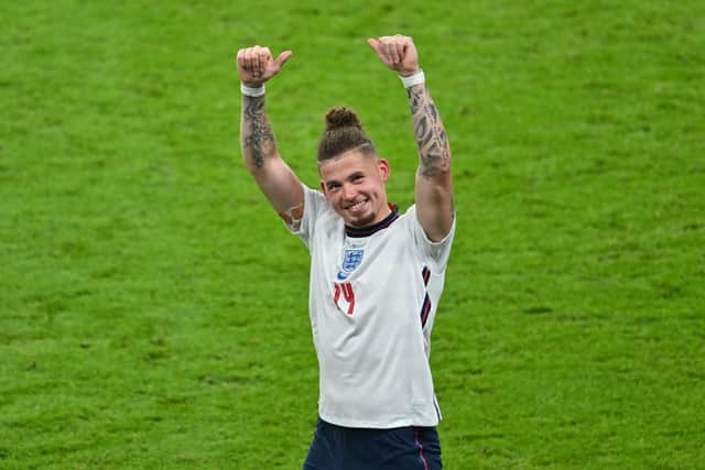 Kalvin Phillips of England. (Photo by Justin Tallis - Pool/Getty Images)