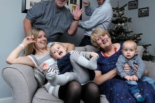 Paul Dishman's prize family winning photo