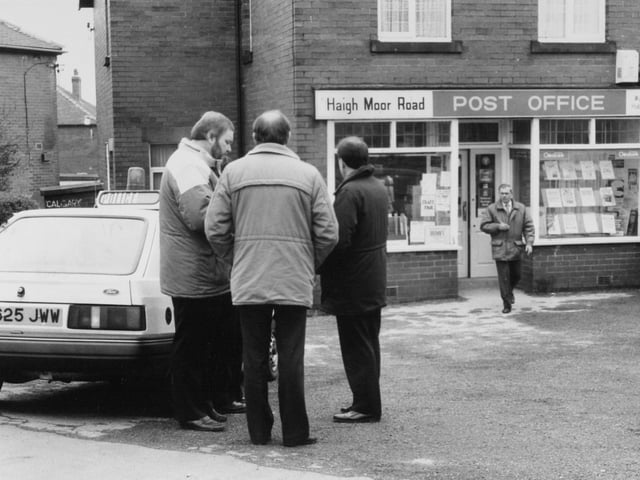 Robbers targeted Haigh Moor Post Office in West Ardsley in April 1989. The postmistress at the time was Lynne Coxon.