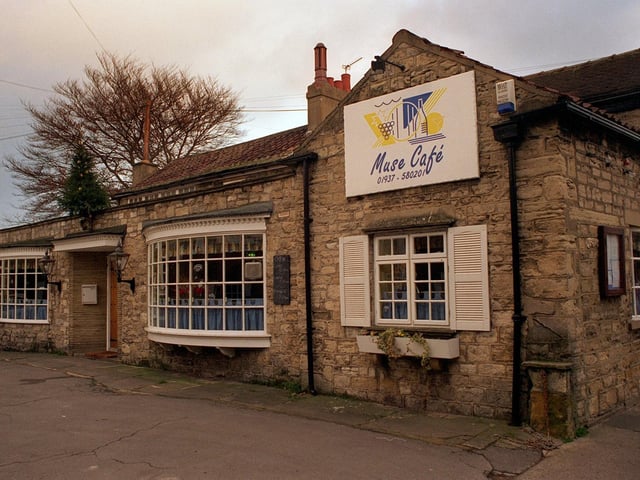 Do you remember the Muse Cafe in Wetherby? Pictured in December 1996.