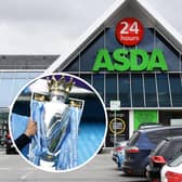 The Premier League trophy will be put on display at the Asda superstore in Morley.