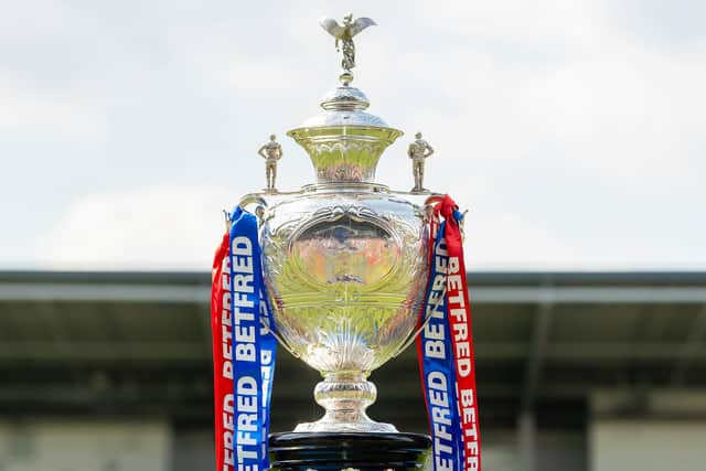 The Betfred Challenge Cup. Picture by Allan McKenzie/SWpix.com.