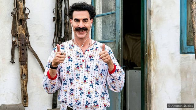 The new movie sees Borat return to America ahead of the 2020 Elections