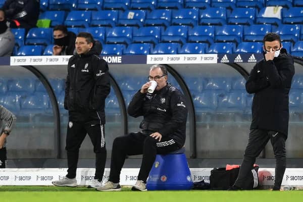Marcelo Bielsa, Manager of Leeds United.  (Photo by Stu Forster/Getty Images)
