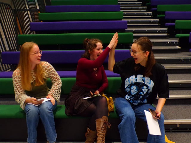 A Level students at Horsforth School are jumping for joy today as it reveals yet another year of outstanding results.
