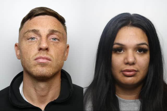 Jordan Walker and Neesha Gohil were jailed for their roles in a multi-million pound drugs trafficking ring. Photo: West Yorkshire Police.
