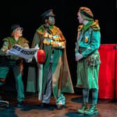 Siobhan Cha Cha, Kitty Devlin and  Alex Hinson in The Intrusion. Credit Ant Robling