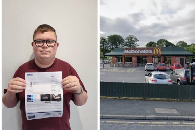 Ben Butler-Sutton has disputed the fine with the company that operates the ANPR machines, UKPC