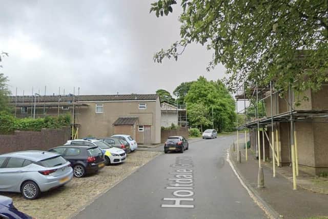 Armed police descended on Holtdale Grove after reports of a disturbance involving a group of men armed with machetes and what appeared to be a handgun on the evening of August 26.