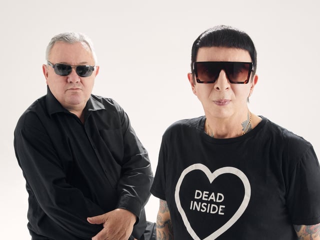 Soft Cell members Marc Almond and David Ball set up the group in 1978 after meeting at Leeds Polytechnic. The synthpop duo would go on to have worldwide success with their cover of 'Tainted Love'. Photo: Andrew Whitton