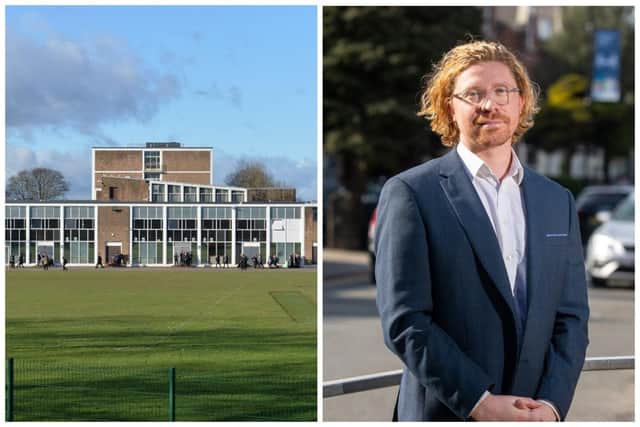 Councillor Jonathan Pryor contacted the Government’s Department for Education (DfE) eight times between July 2018 and December 2021. Pictures: Bruce Rollinson