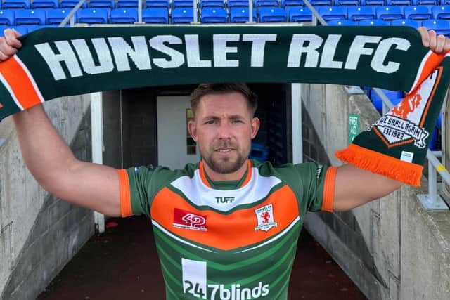 Hunslet's new signing Greg Eden. Picture by Phil Hodgson/Hunslet RLFC.