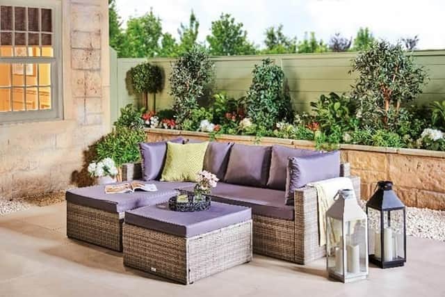 Gorgeous rattan furniture at a fantastic price.