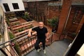 Will Habergham, 34, co-director of new Leeds city centre bar The Green Room (Photo: Simon Hulme)
